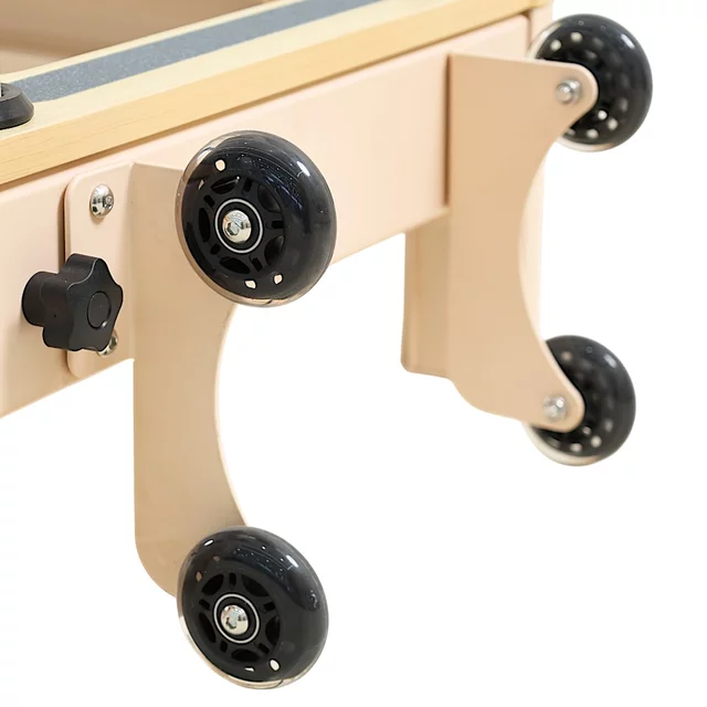 Pilates reformer inSPORTline Comfolder EVO - béžová