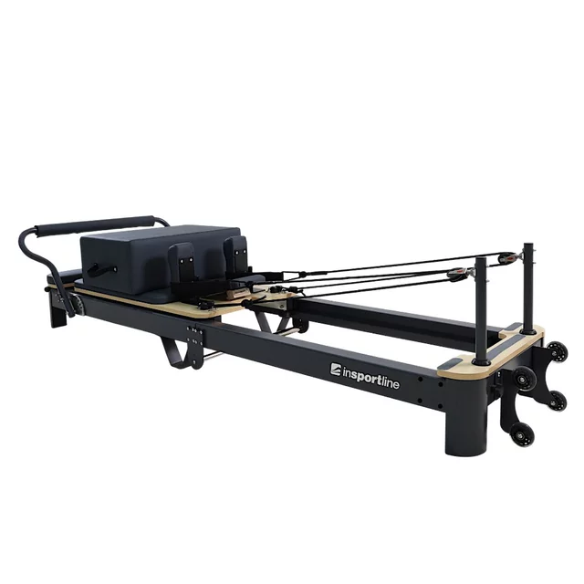 Pilates reformer inSPORTline Comfolder EVO - béžová