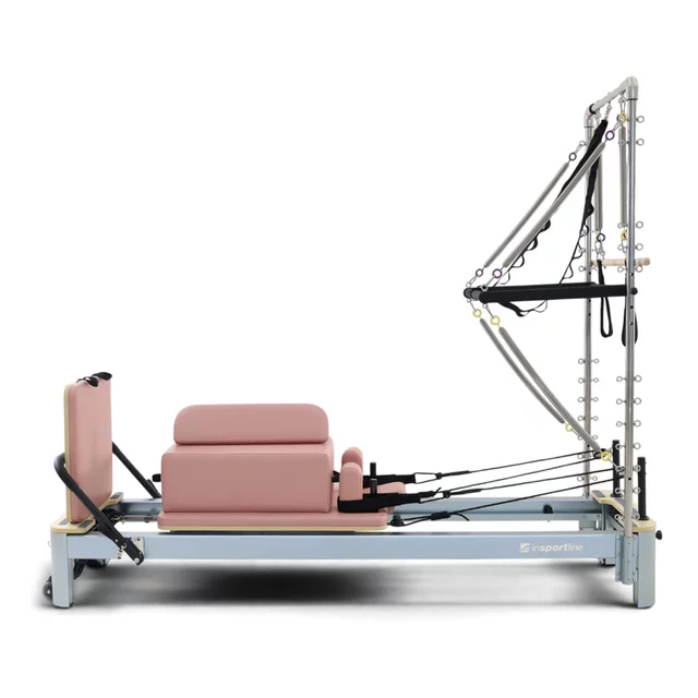 Pilates reformer inSPORTline Oquiler - růžová