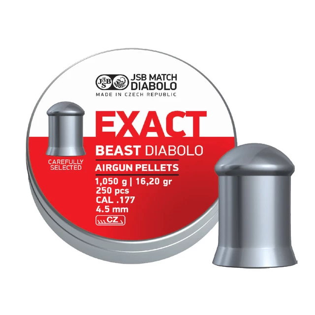 Air Gun Pellets JSB Exact Beast 4.52 mm 250-Pack