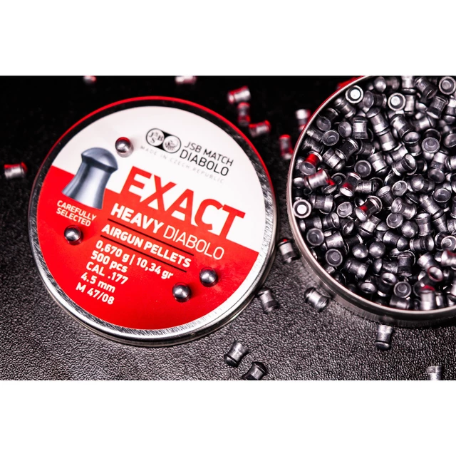 Air Gun Pellets JSB Exact Heavy 4.52 mm 500-Pack