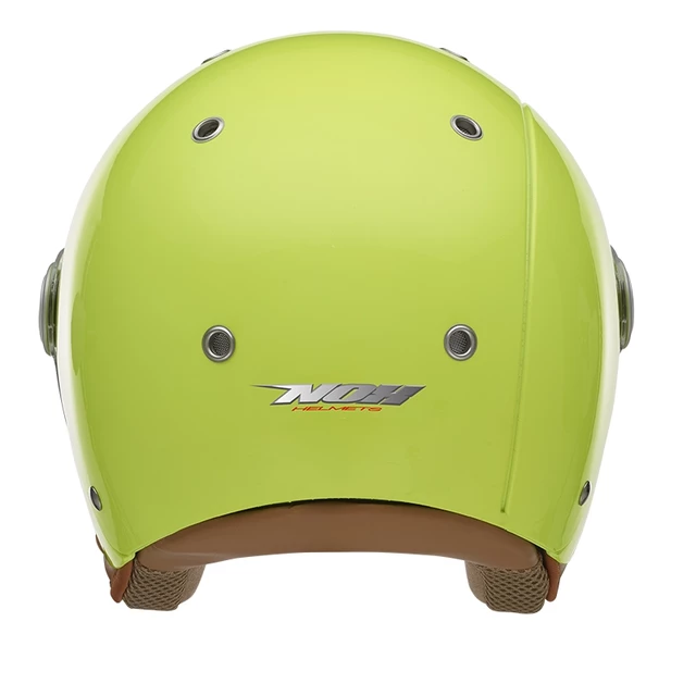 Motorcycle Helmet NOX N217K with 3 Different Inner Liner Sizes - Fluo Yellow