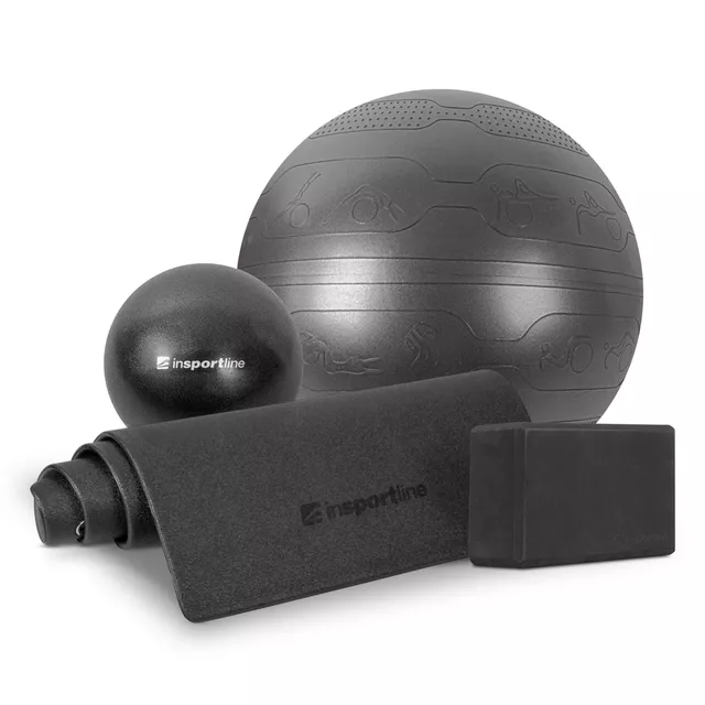 Jóga set inSPORTline Black