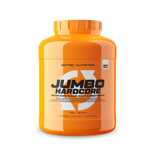 Scitec Jumbo Hardcore 3060g banán-joghurt