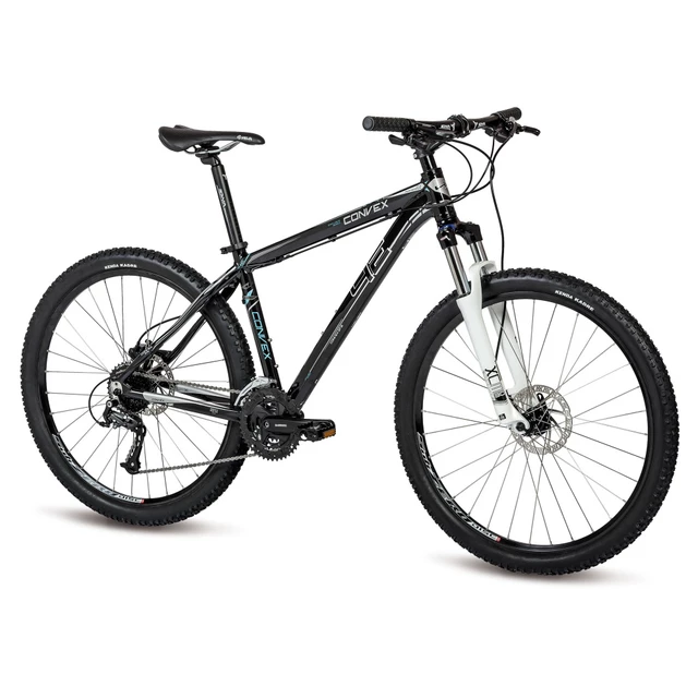 Mountain Bike 4EVER Convex Disc 27,5" - 2015 - Black-Turqouise - Black-Turqouise
