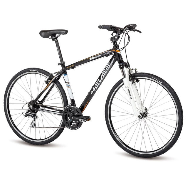 Crossový bicykel 4EVER Shadow - model 2015 - čierno-oranžová - čierno-oranžová