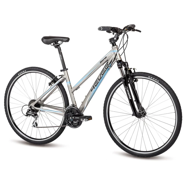 Cross Bike 4EVER Secret - 2015 - Silver-Turquoise