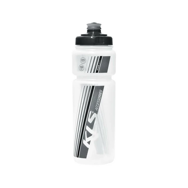 Cycling Water Bottle Kellys Namib - Transparent Fresh Orange - White
