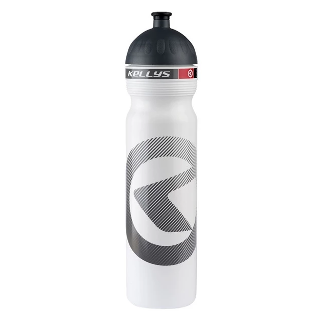 Cycling Water Bottle Kellys Kalahari 1L - White Grey - White Grey