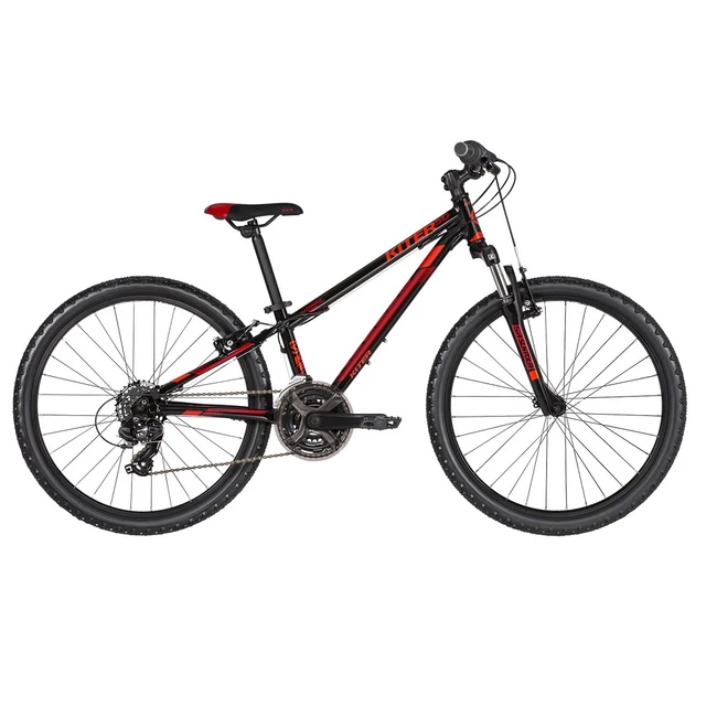 Junior Bike KELLYS KITER 50 24” – 2019 - Black - Black Red
