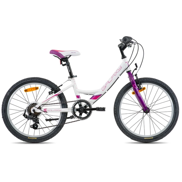 Children’s Girls’ Bike Galaxy Kometa 20” – 2016 - Purple - White