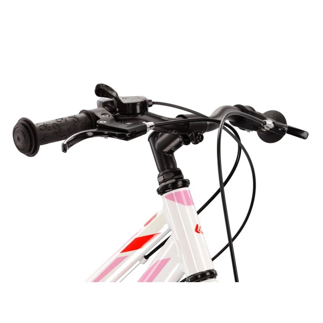 Detský bicykel Kross Lea Mini 2.0 20" Gen 003 - biela/červená/ružová