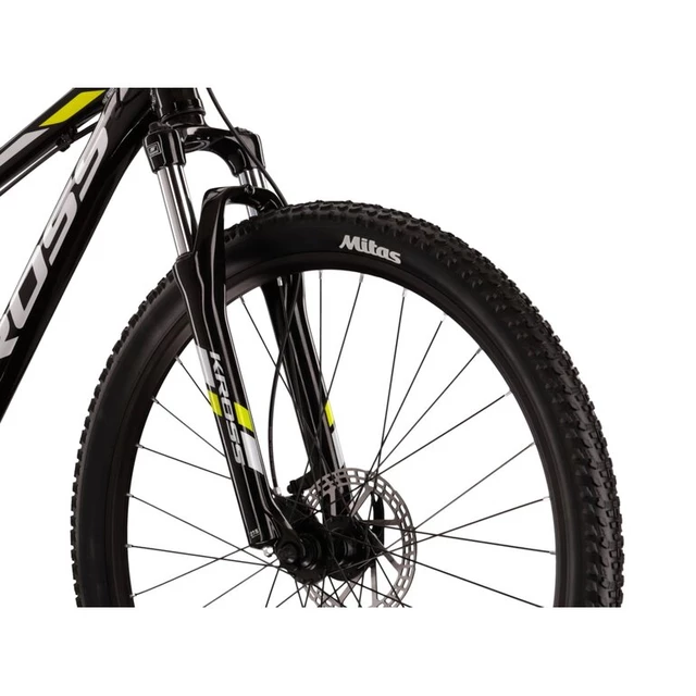 Mountain Bike Kross Hexagon 5.0 27.5” – 2022 - Black/Lime/Grey