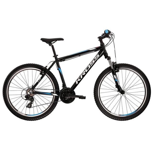 Mountain Bike Kross Hexagon 1.0 26” – 2022 - Graphite/Black/Yellow - Black/White/Blue - Black/Grey/Blue