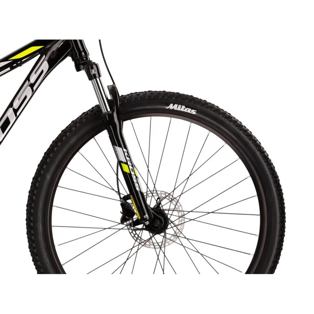 Mountain Bike Kross Hexagon 5.0 27.5” – 2022 - Black/Lime/Grey