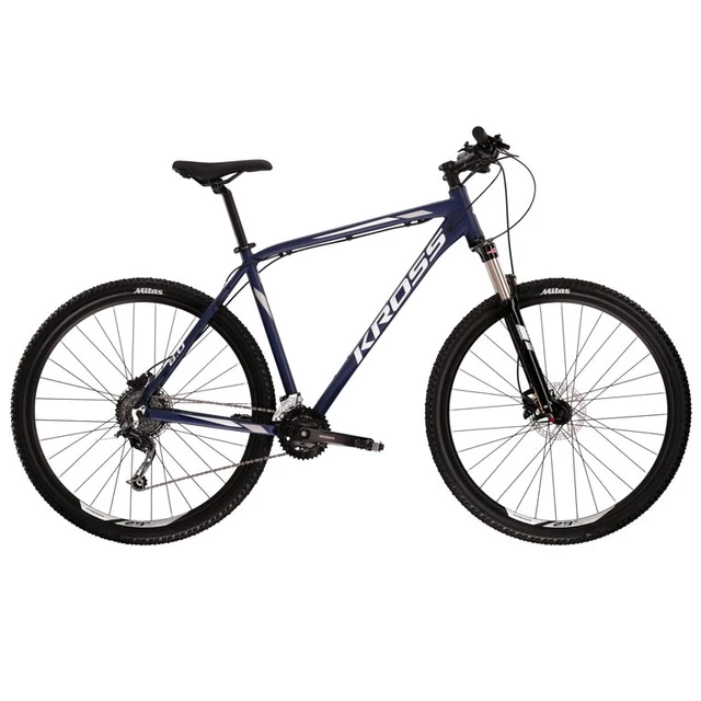 Horský bicykel Kross Hexagon 8.0 29" Gen 004 - tmavo modro/biela/šedá - tmavo modro/biela/šedá