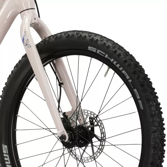 Juniorské dívčí kolo Kross LEA JR 2.0 24" - model 2025 - růžová / fialová / lesk