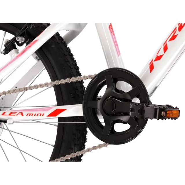 Detský bicykel Kross Lea Mini 2.0 20" Gen 003 - biela/červená/ružová