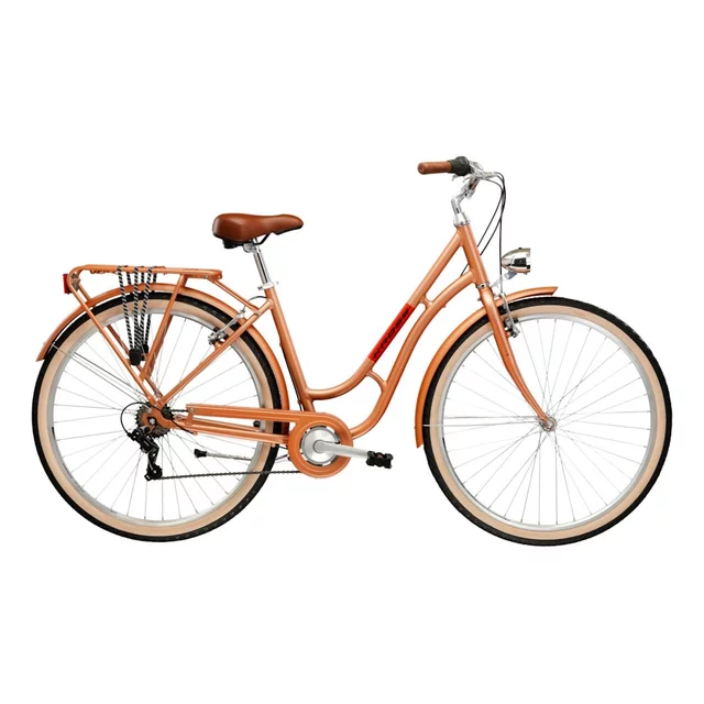 Městské kolo Kross Sentio Classic 28" - model 2026 - měděná/hnědá/mat - měděná/hnědá/mat
