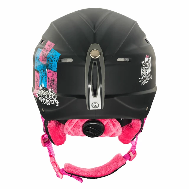 Kids Helmet Vision One MH Monster High - Black and Graphics