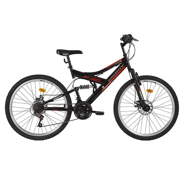 Celoodpružené kolo Kreativ 2643 26" - model 2016 - Black