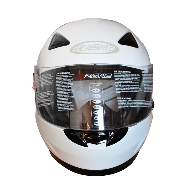 Motorcycle helmet Ozone A951 - White