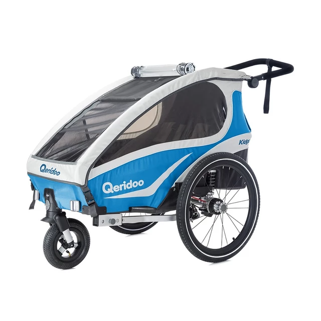 Multifunkčný detský vozík Qeridoo KidGoo 1 2018 - zelená - modrá