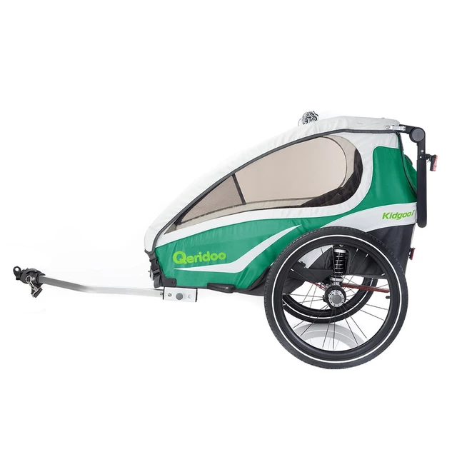 Multifunctional Bicycle Trailer Qeridoo KidGoo 1 2018 - Green