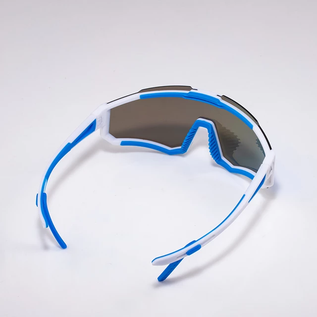 Juniorské sluneční brýle Altalist Kizuna JR - bílo-modrá s modrými skly
