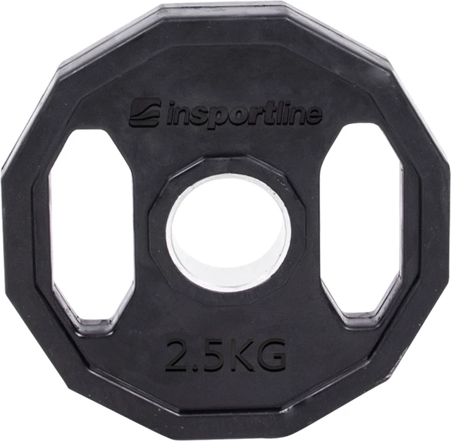 Gumowane obciążenia olimpijskie inSPORTline Ruberton 50 mm 1,25-25 kg