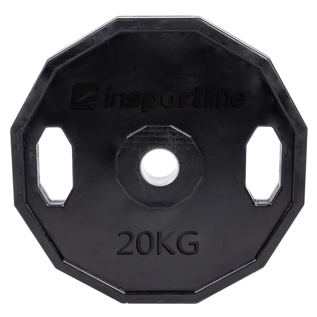 Gumowane obciążenia olimpijskie inSPORTline Ruberton 50 mm 1,25-25 kg