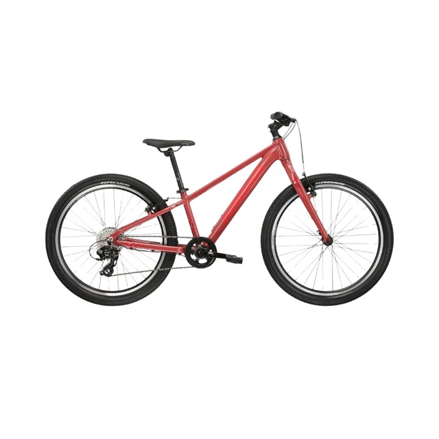 Junior Girls’ Bike Kross LEA JR 1.0 24” – 2024 - Bordo