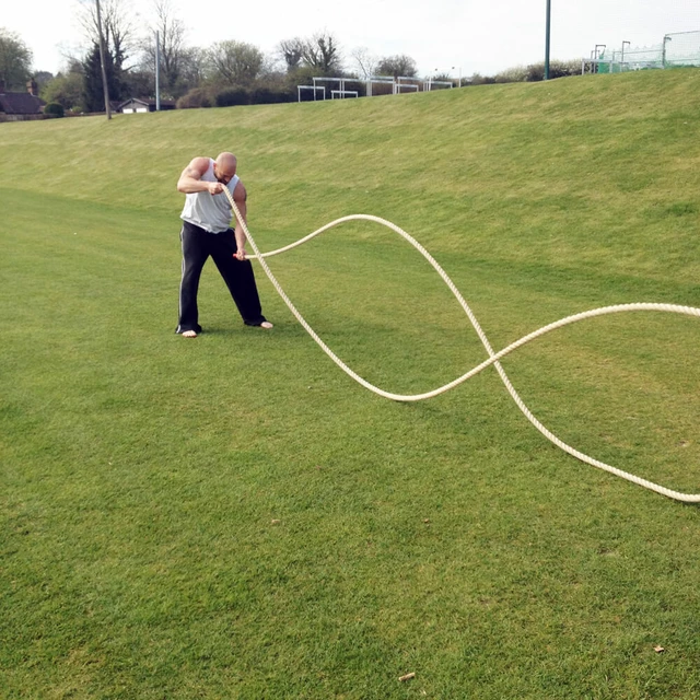 Posilovací lano inSPORTline CF011