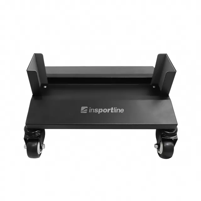 Stojan s kolečky pro infračervený LED panel inSPORTline Lustar - černá