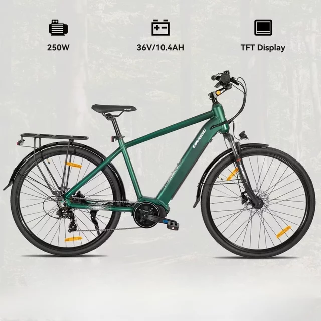 Trekingové elektrokolo Lamassu Allanton 27,5" 374Wh • dojezd až 80 km - modrá
