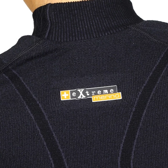 Dámske thermo tričko Brubeck MERINO Extreme s dlhým rukávom - čierna