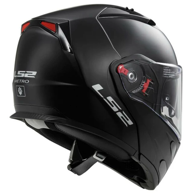 Motoros sisak LS2 Metro Solid Matt Black