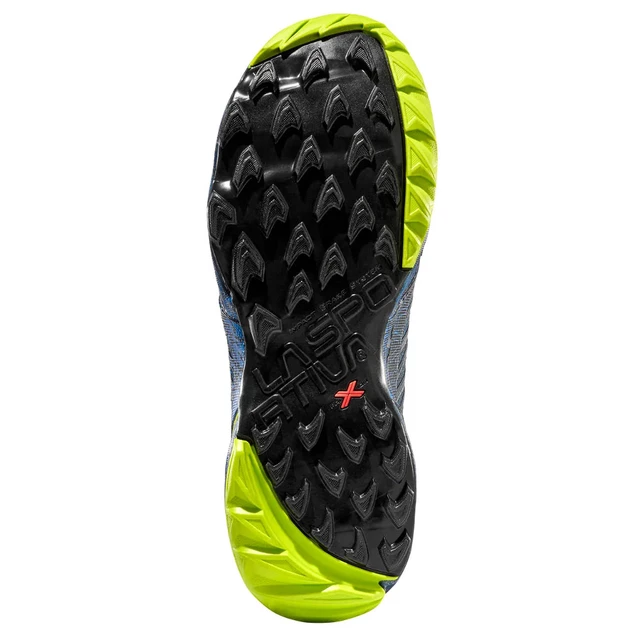 Pánske trailové topánky La Sportiva Akasha II - Storm Blue/Lime Punch