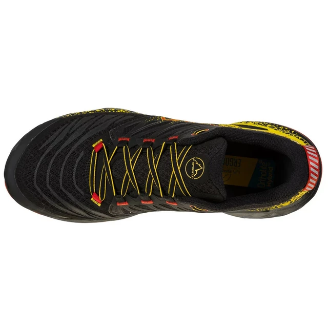 Pánské trailové boty La Sportiva Akasha II - Black-Yellow