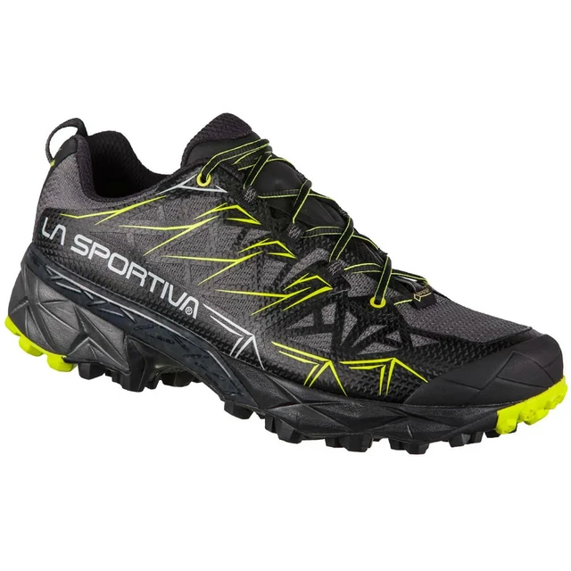 Férfi túracipő La Sportiva Akyra GTX - Karbon/Almazöld