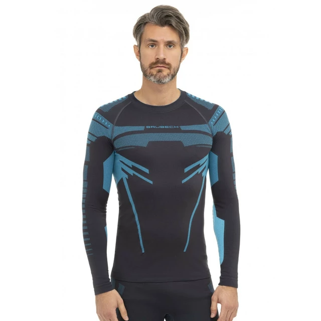 Men’s Long-Sleeved Activewear T-Shirt Bruback Dry