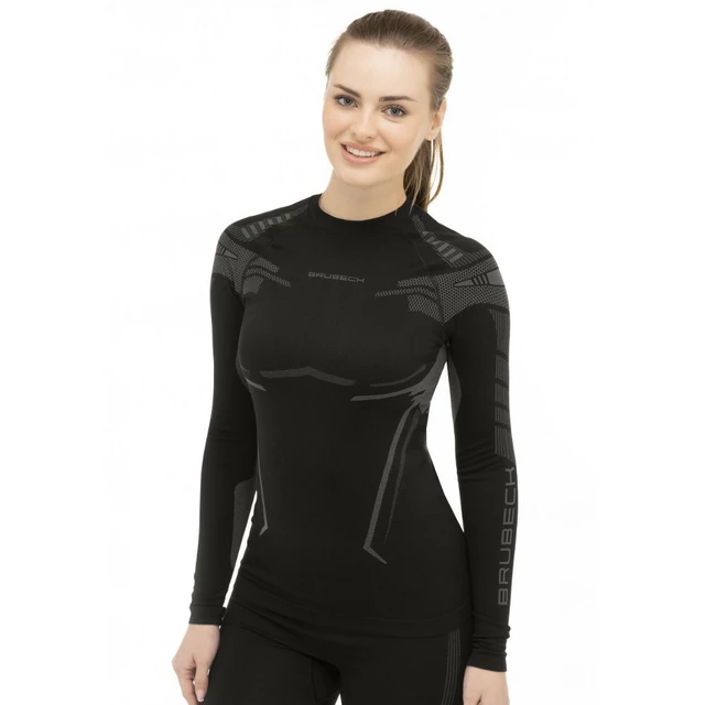 Women’s Long-Sleeved Activewear T-Shirt Brubeck Dry