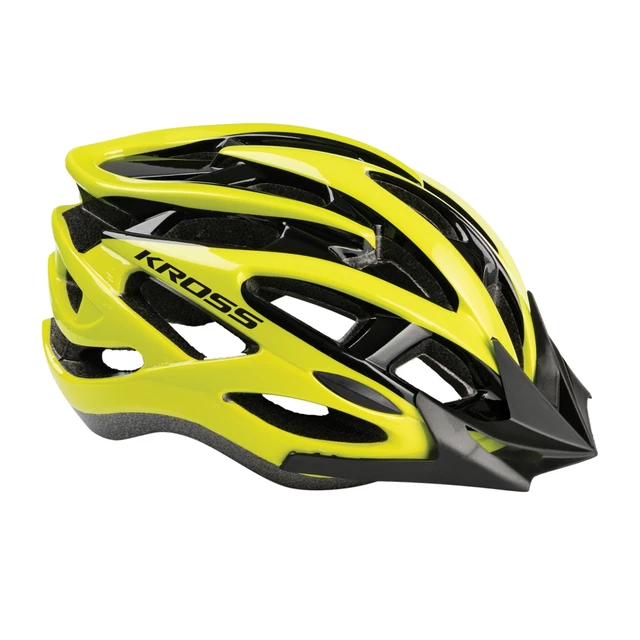 Cycling Helmet Kross Laki - Green-Yellow