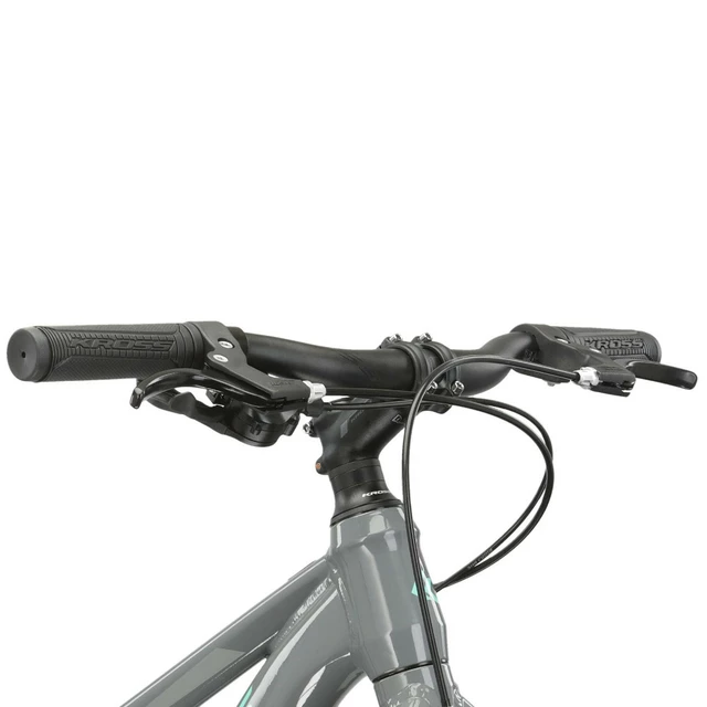 Juniorský dievčenský bicykel Kross LEA JR 2.0 24" Gen 002 - čierna/ružová/modrá