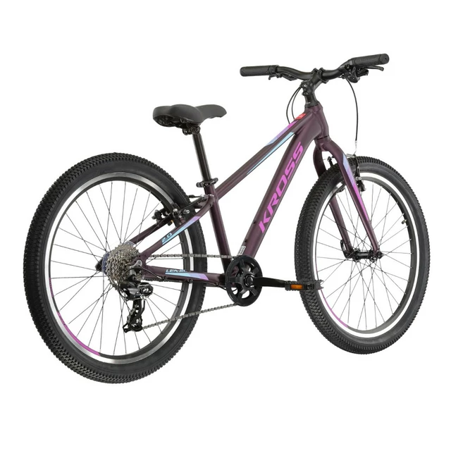 Junior Girls’ Bike Kross Lea JR 2.0 24” – 2022 - Grey/Turquoise