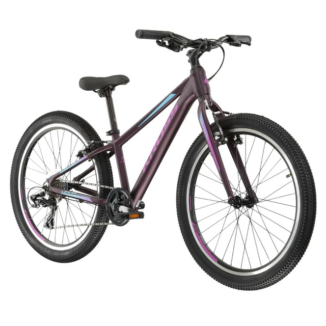 Junior Girls’ Bike Kross Lea JR 2.0 24” – 2022 - Black/Pink/Blue