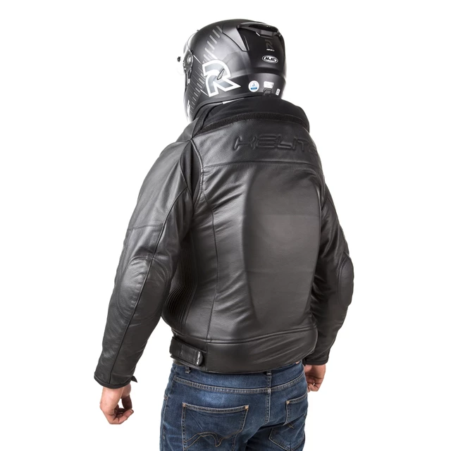 Airbag-Jacke Helite Racing aus Leder