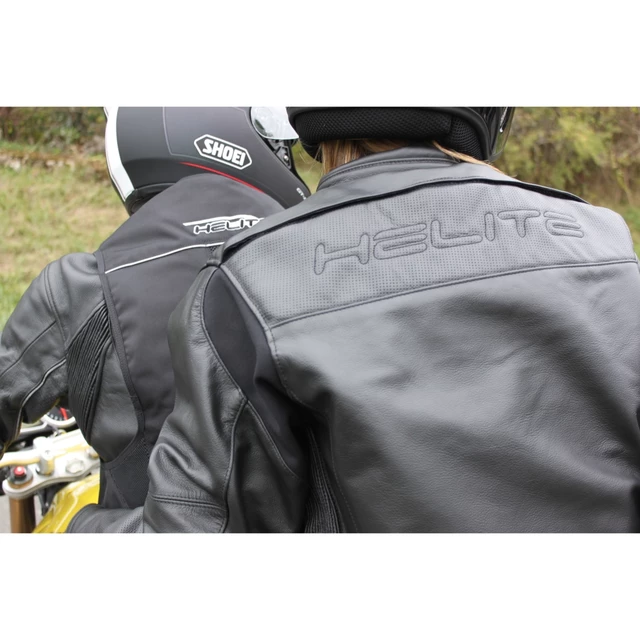 Airbag-Jacke Helite Racing aus Leder