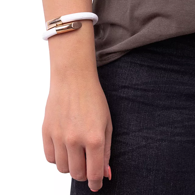 Magnetický náramek inSPORTline Livis - zlatá