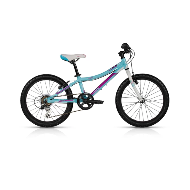 Detský bicykel KELLYS LUMI 30 20" - model 2017 - Green - Light Blue